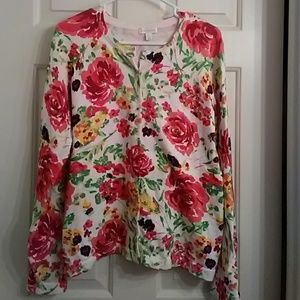 Charter club Sweater beaded, like new